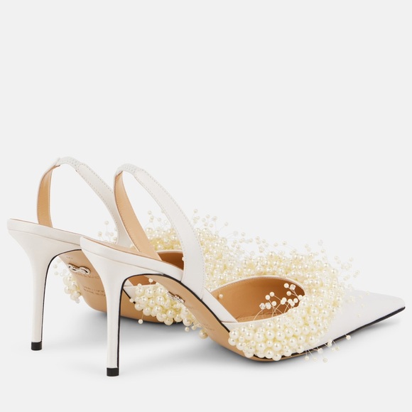 Mach & Mach Floating Pearl Heels - Picture 7 of 8